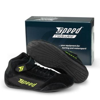 Schuh MILAN KS-2 | schwarz-gelb | Gr. 38